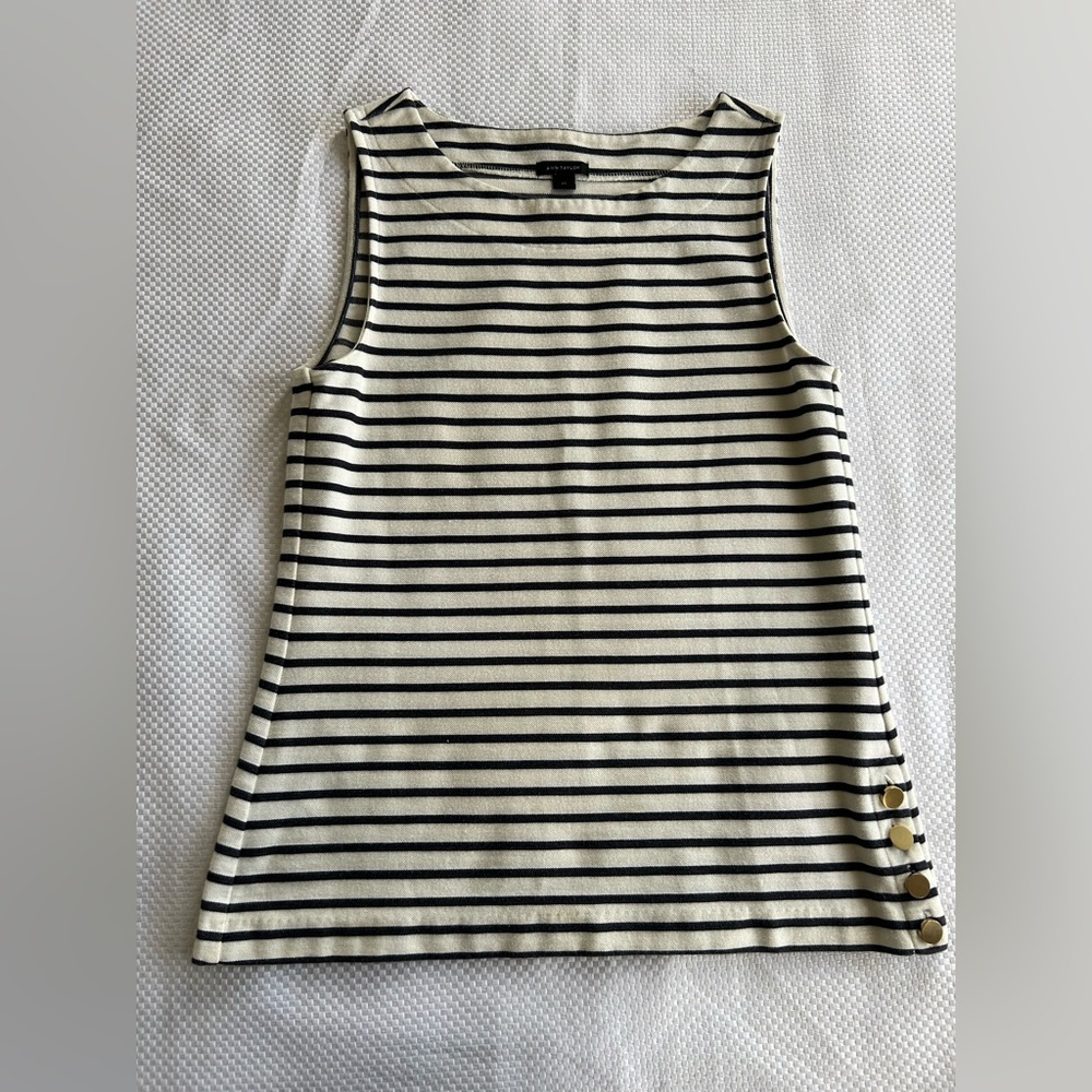 Ann Taylor Striped Women Shirt. Size XS